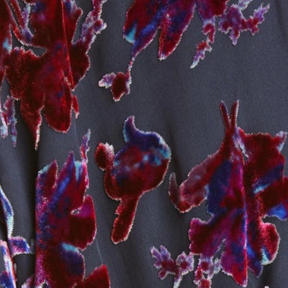 Rag & Bone Pink Eloise Gathered Devoré-velvet Mini Dress - Picture 5 of 14